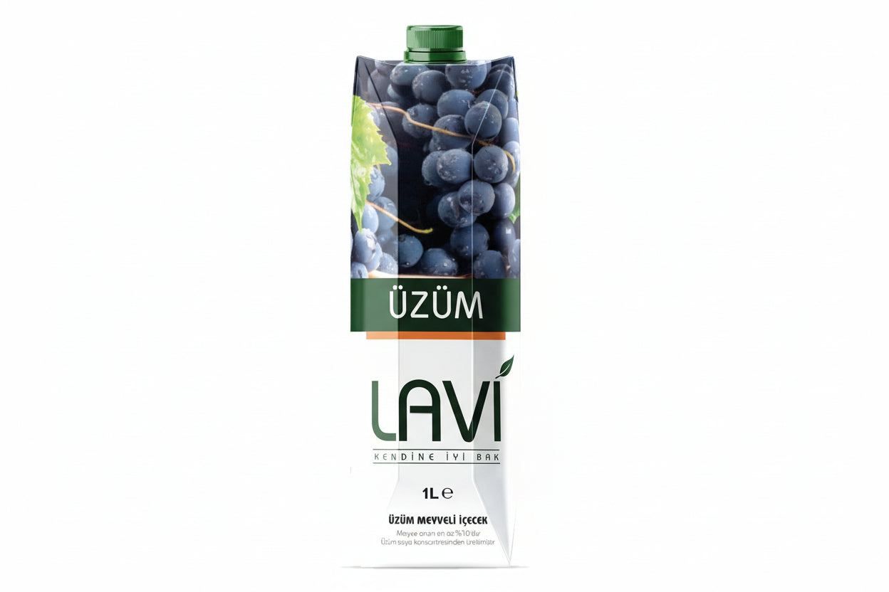 LAVİ Meyve Suyu 1 L Üzüm - Batman Sanal Market
