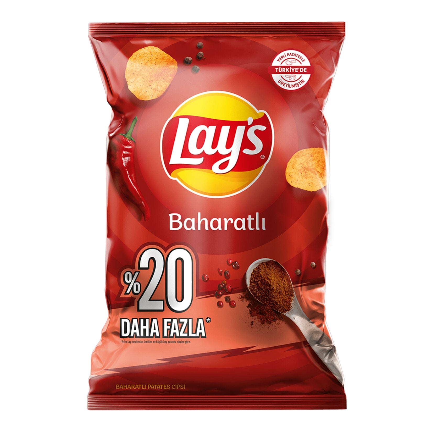 Lays Parti Boy Baharat Çeşnili 160 Gr