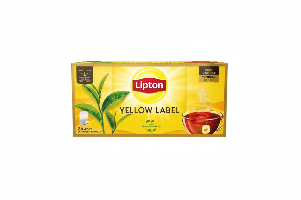 Lipton Yellow Label 25'li Poşet Çay