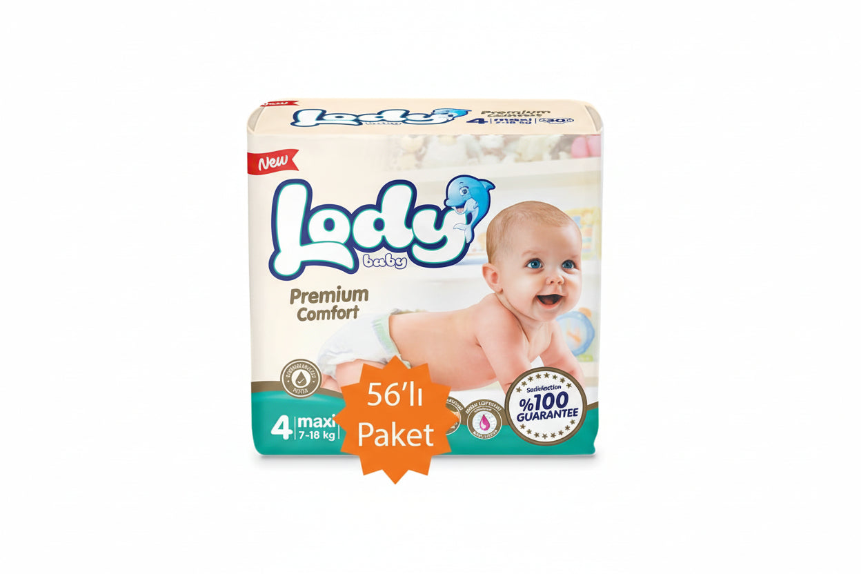 Lody Baby Bebek Bezi - 4 (56 Adet)