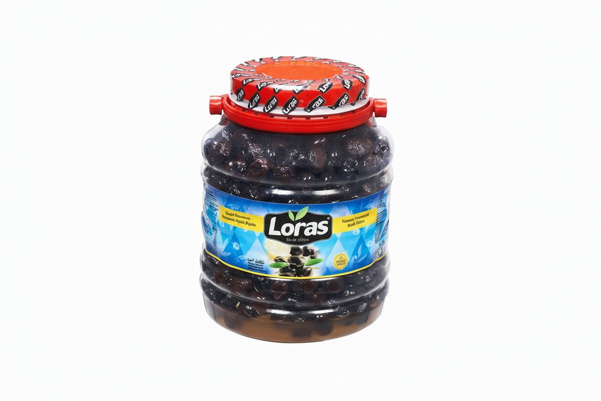 Loras Gemlik Mega 2 Kg Cam Pet Siyah Zeytin - Batman Sanal Market