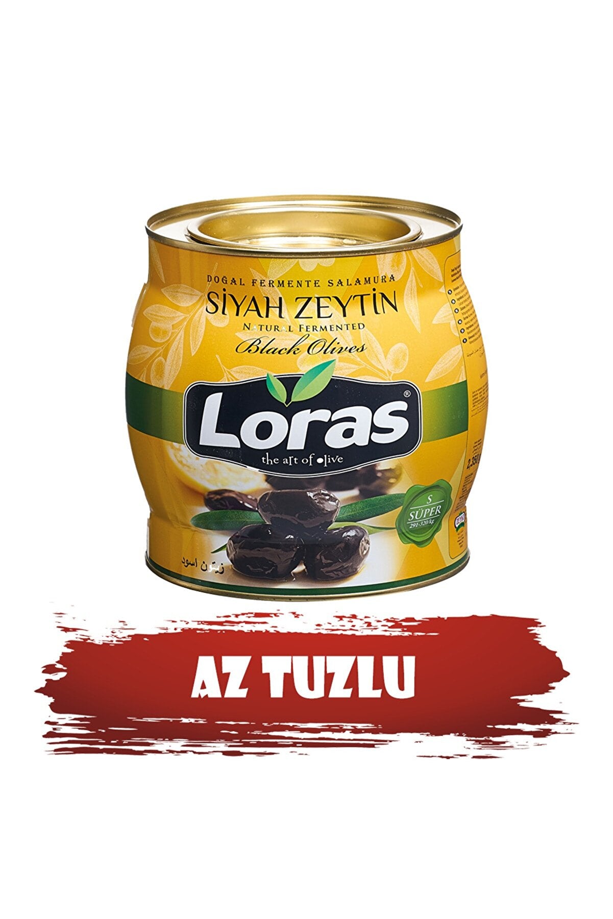 LORAS Siyah Zeytin Süper 2 KG (291-320) - Batman Sanal Market