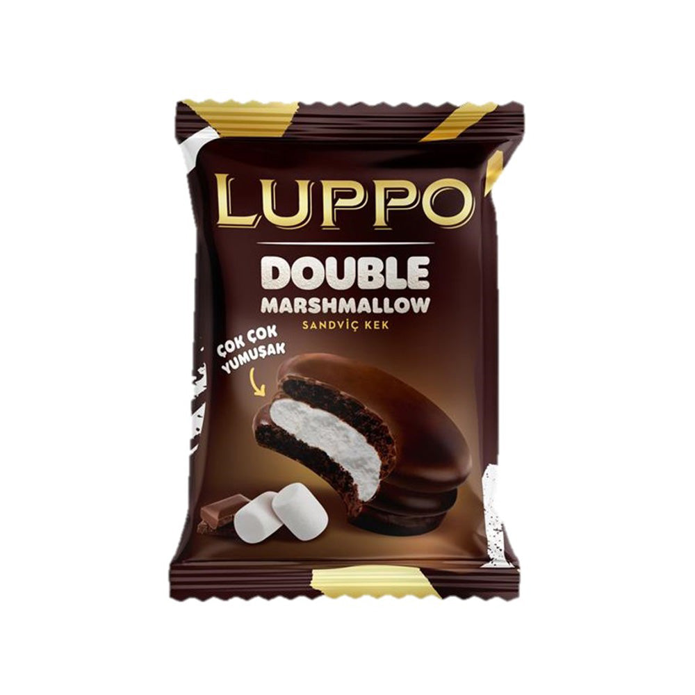 Luppo Double Marshmallow Sandviç Kek 28,7 Gr - Batman Sanal Market