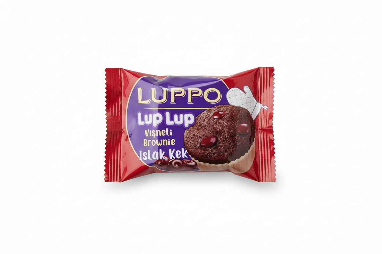 LUPPO LUP LUP Vişneli Brownie Islak Kek - Batman Sanal Market