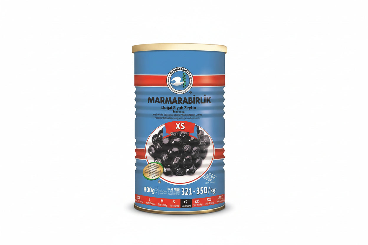 M.BİRLİK Zeytin Salamura Extra 321-350 (XS) 800 GR - Batman Sanal Market