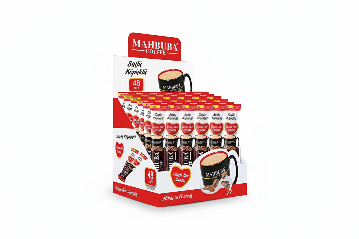 Mahbuba Coffe 3'ü 1 Arada Köpüklü (48'li) - Batman Sanal Market