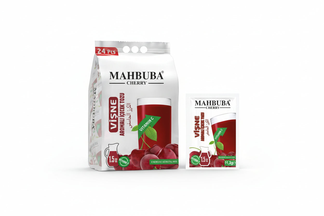 Mahbuba Toz İçecek Vişne 24'lü - Batman Sanal Market