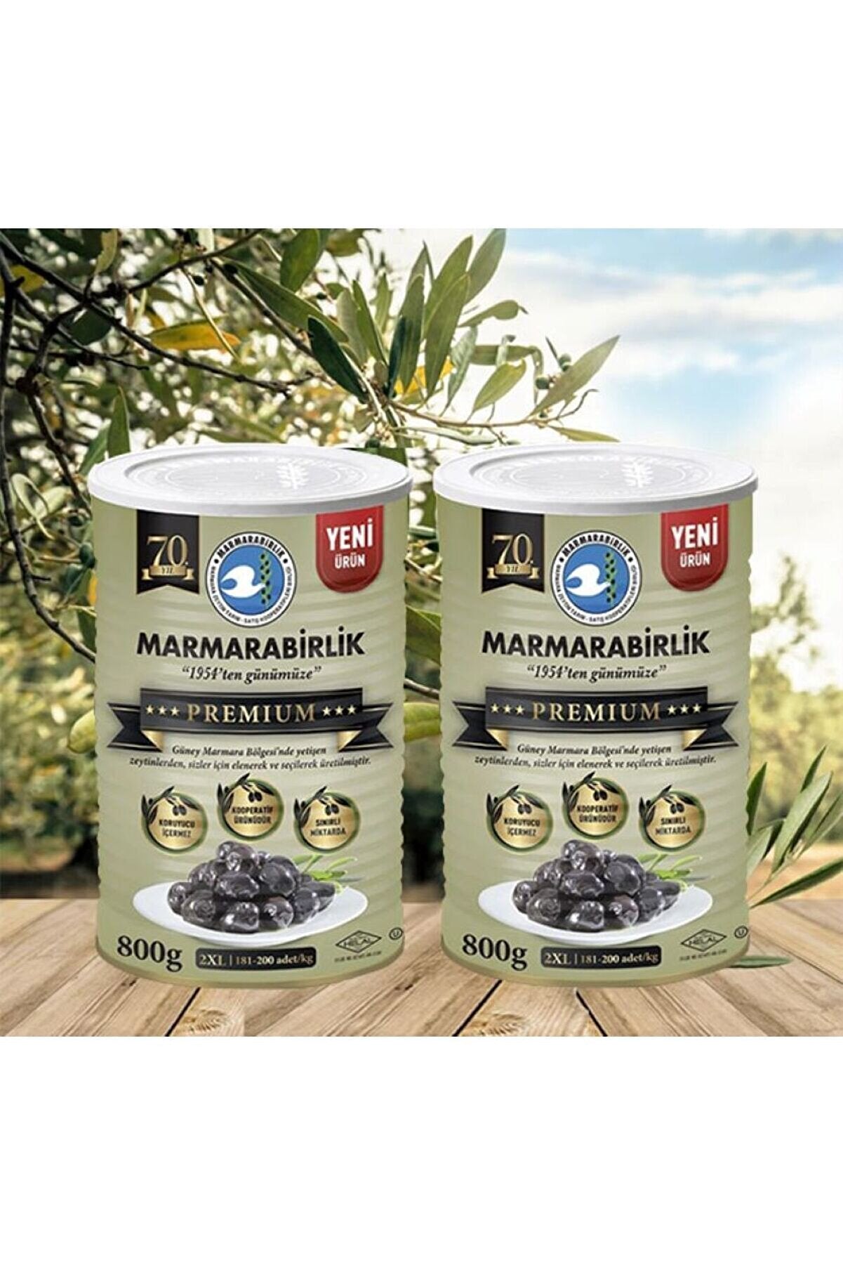 MARMARABİRLİK PREMIUM TNK (181-200) 2 XL 800 GR - Batman Sanal Market