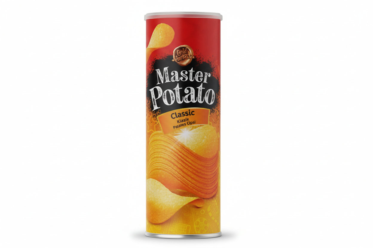 Master Potato Sour Hot&spicy Cips 160 Gr