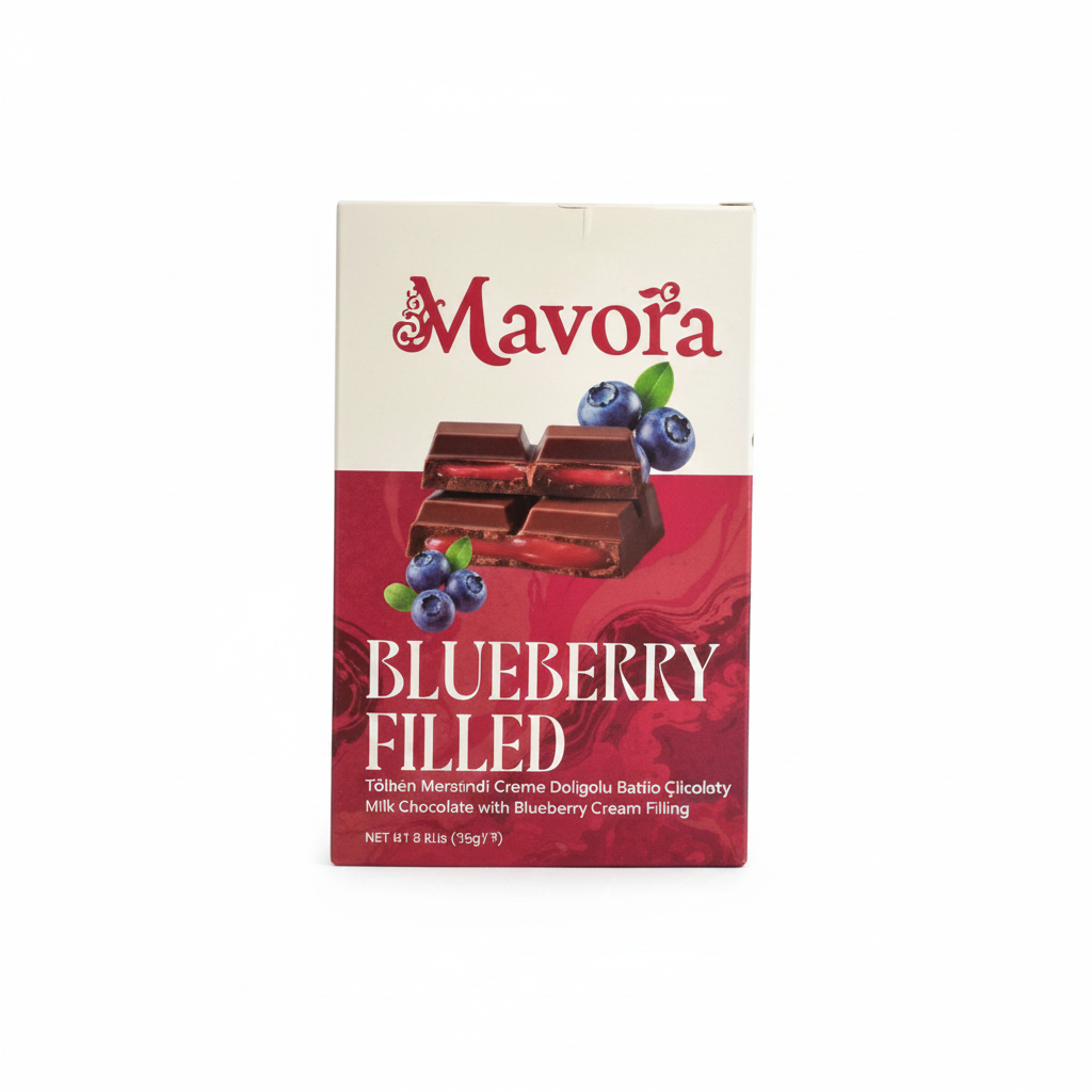 Mavora Blueberry Filled 75 Gr