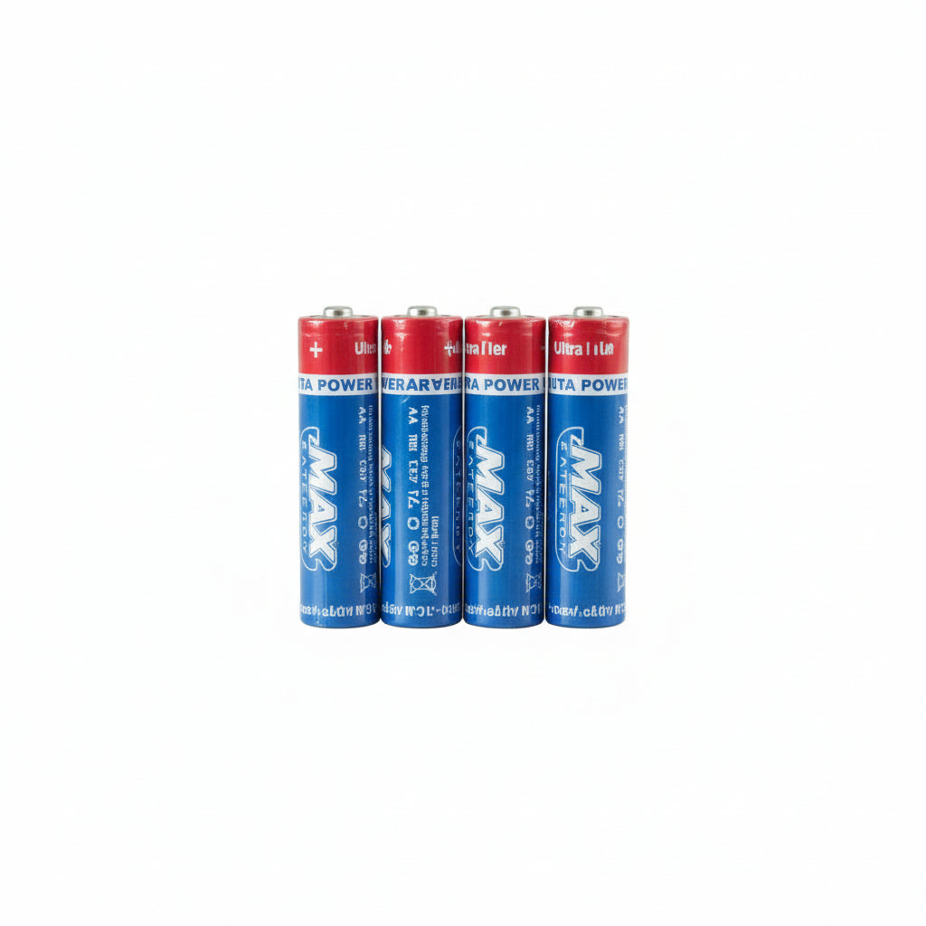 Max Energy İnce Pil 4'lü