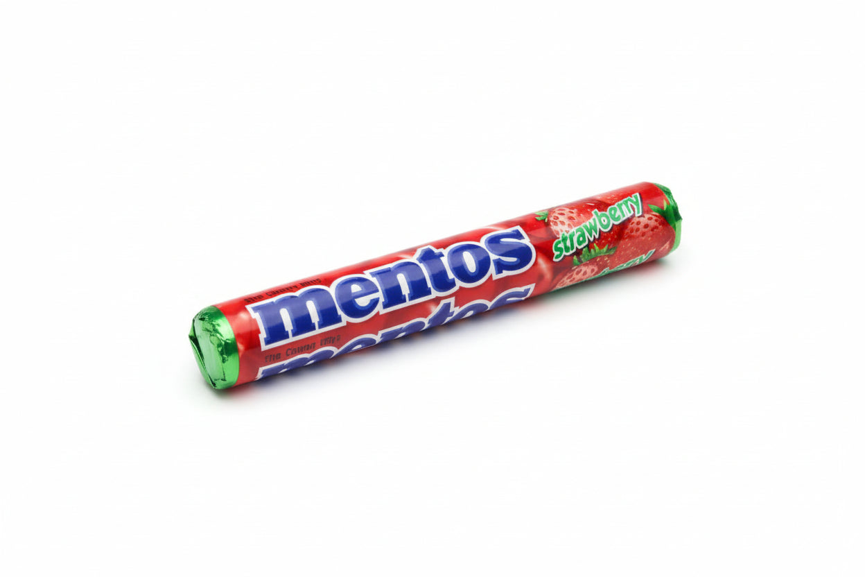 Mentos Çilek Aroma 37.5 Gr - Batman Sanal Market
