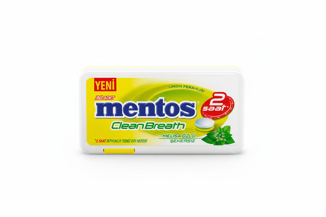 Mentos Clean Breath Limon - Batman Sanal Market