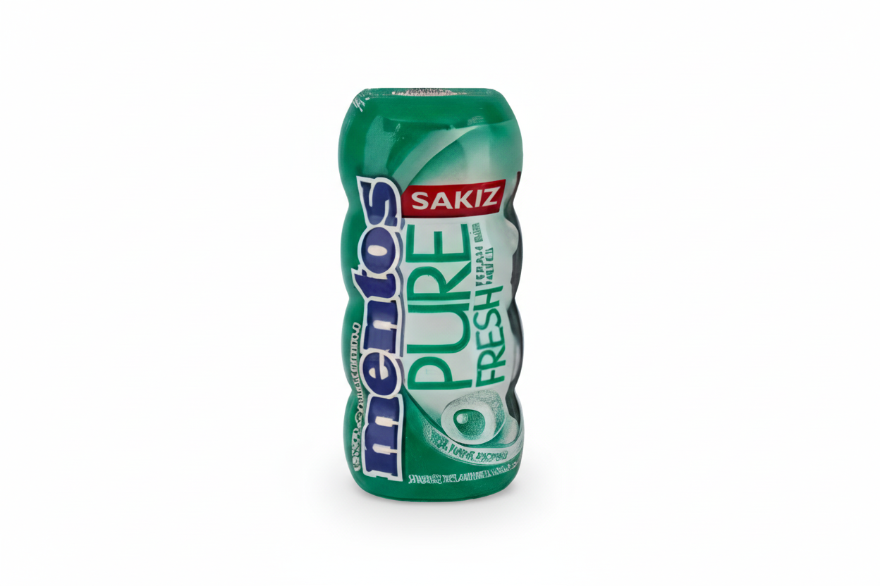 Mentos Pure Yeşil Nane - Batman Sanal Market