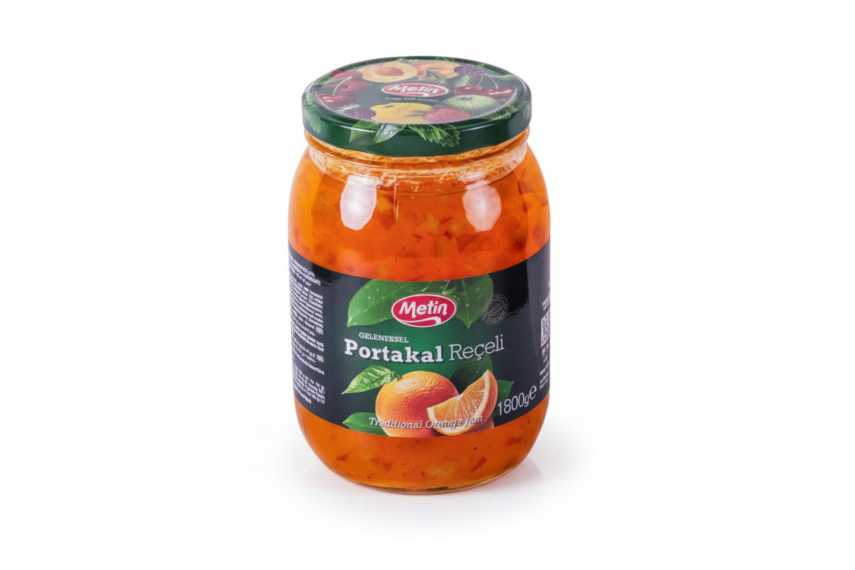 Metin Reçel Portakal 1500 ml - Batman Sanal Market