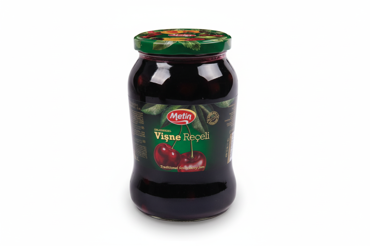 Metin Reçel Vişne 1500 Gr - Batman Sanal Market