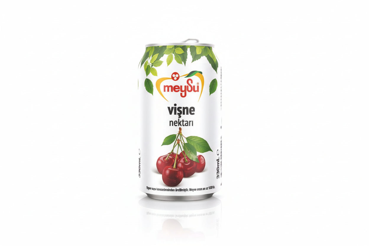 Meysu Vişne Meyvesuyu 330 Ml Teneke