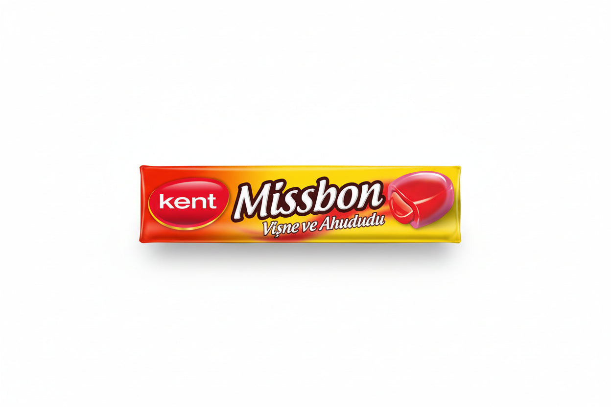 MİSSBON Stik Şeker Vişne & Ahududu 43 Gr - Batman Sanal Market