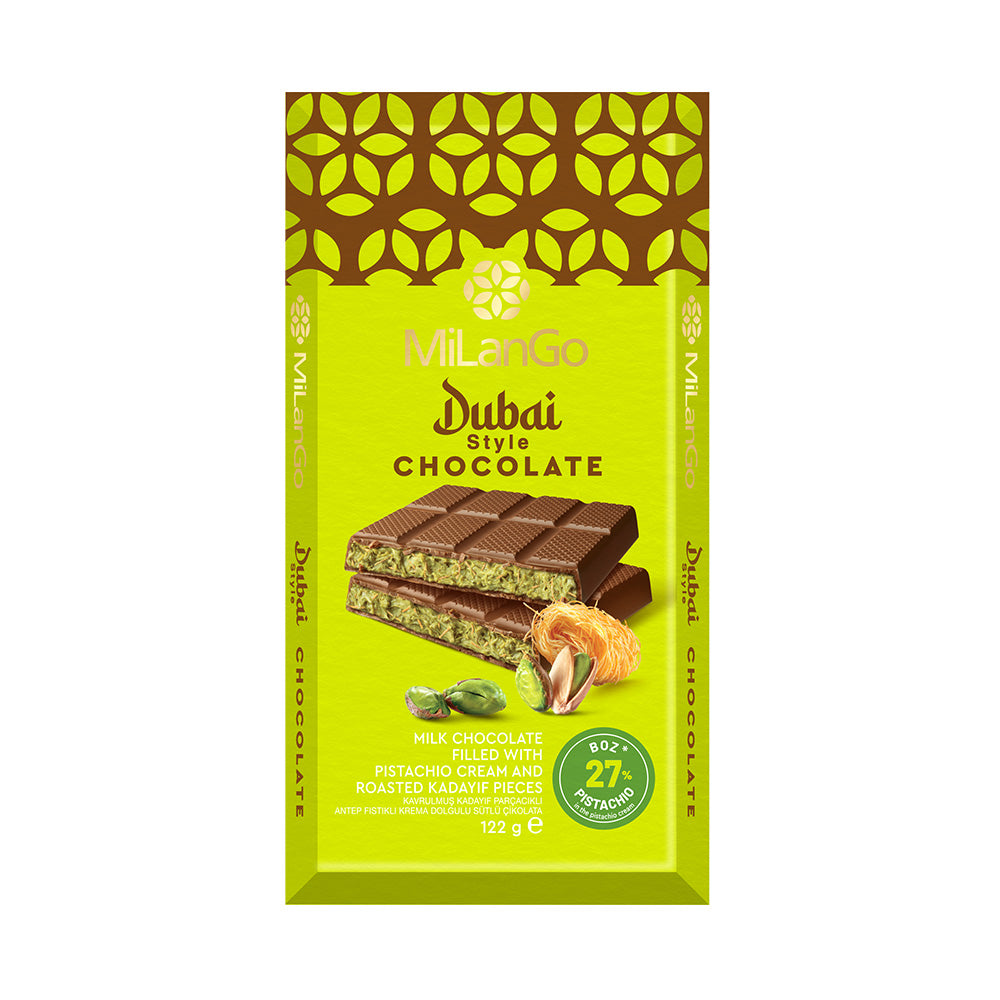 Milano Antep Fıstıklı Kadayıflı Çikolata 122 Gr - Batman Sanal Market
