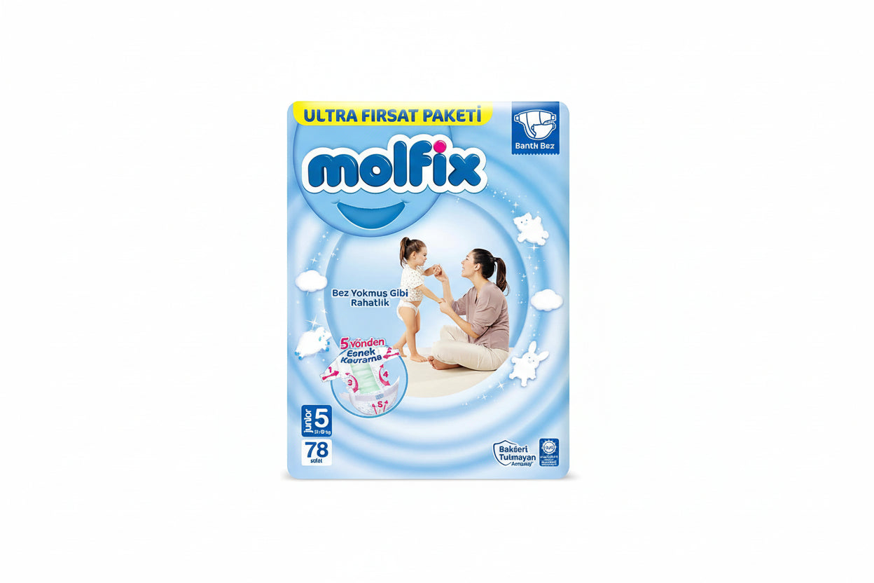 Molfix Ultra Fırsat Paketi - 5 (78 Adet)