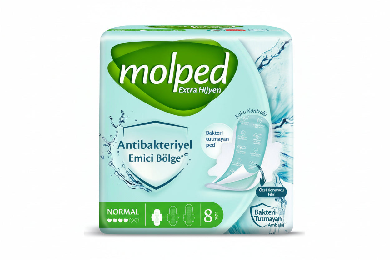 Molped Antibak Normal 8'li - Batman Sanal Market