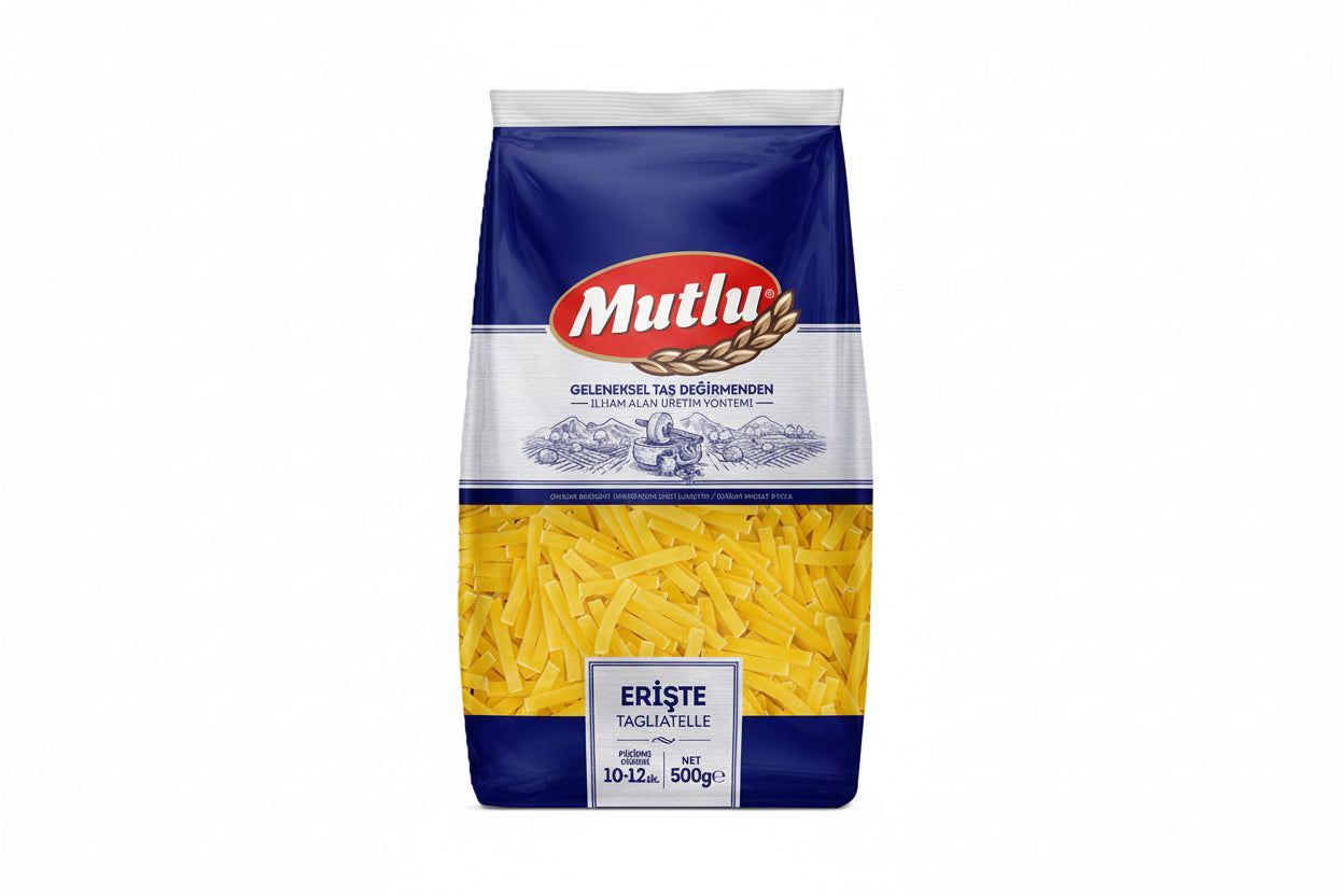 Mutlu Makarna Erişte 500 Gr - Batman Sanal Market