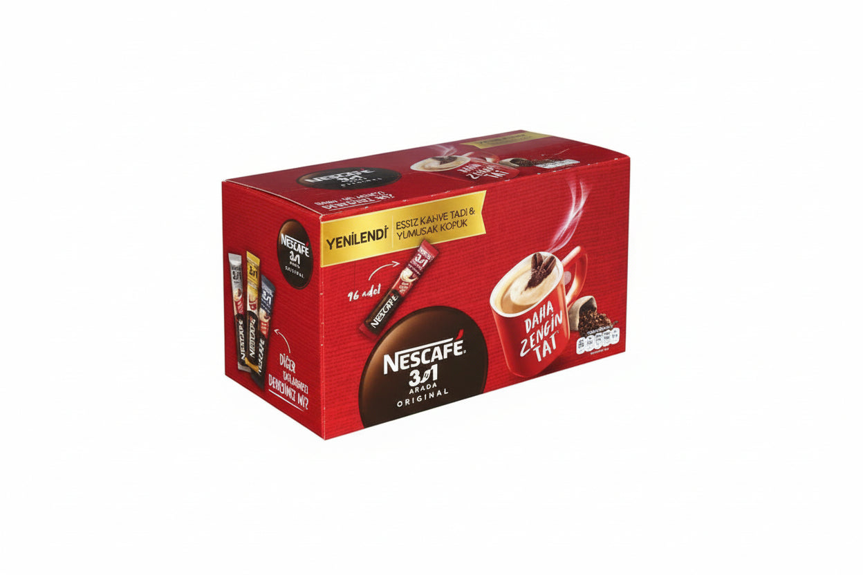 NESCAFE 3 Ü 1 ARADA ORİJİNAL 96 LI - Batman Sanal Market