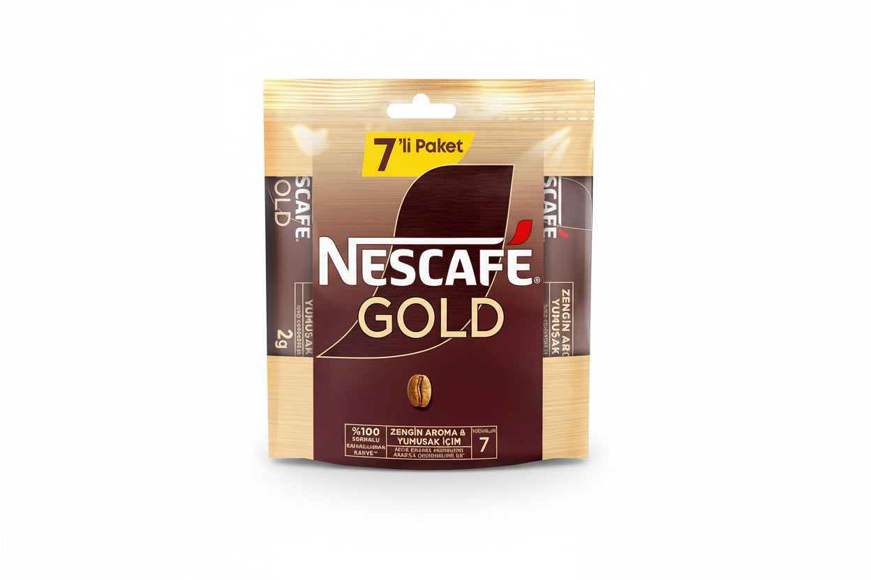 NESCAFE GOLD 7'Lİ PAKET 7x2 GR - Batman Sanal Market