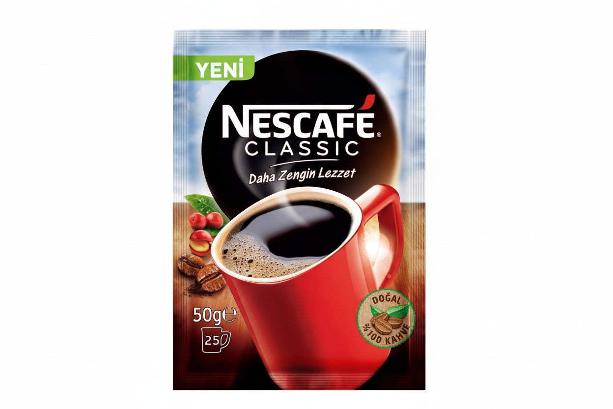 NESCAFE Klasik Kahve Poşet 50 Gr - Batman Sanal Market