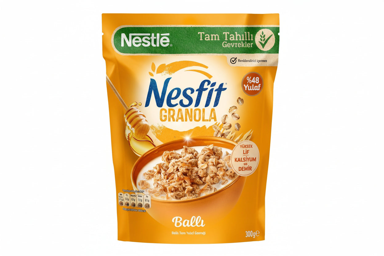 NESFIT Granola Ballı 300 GR - Batman Sanal Market