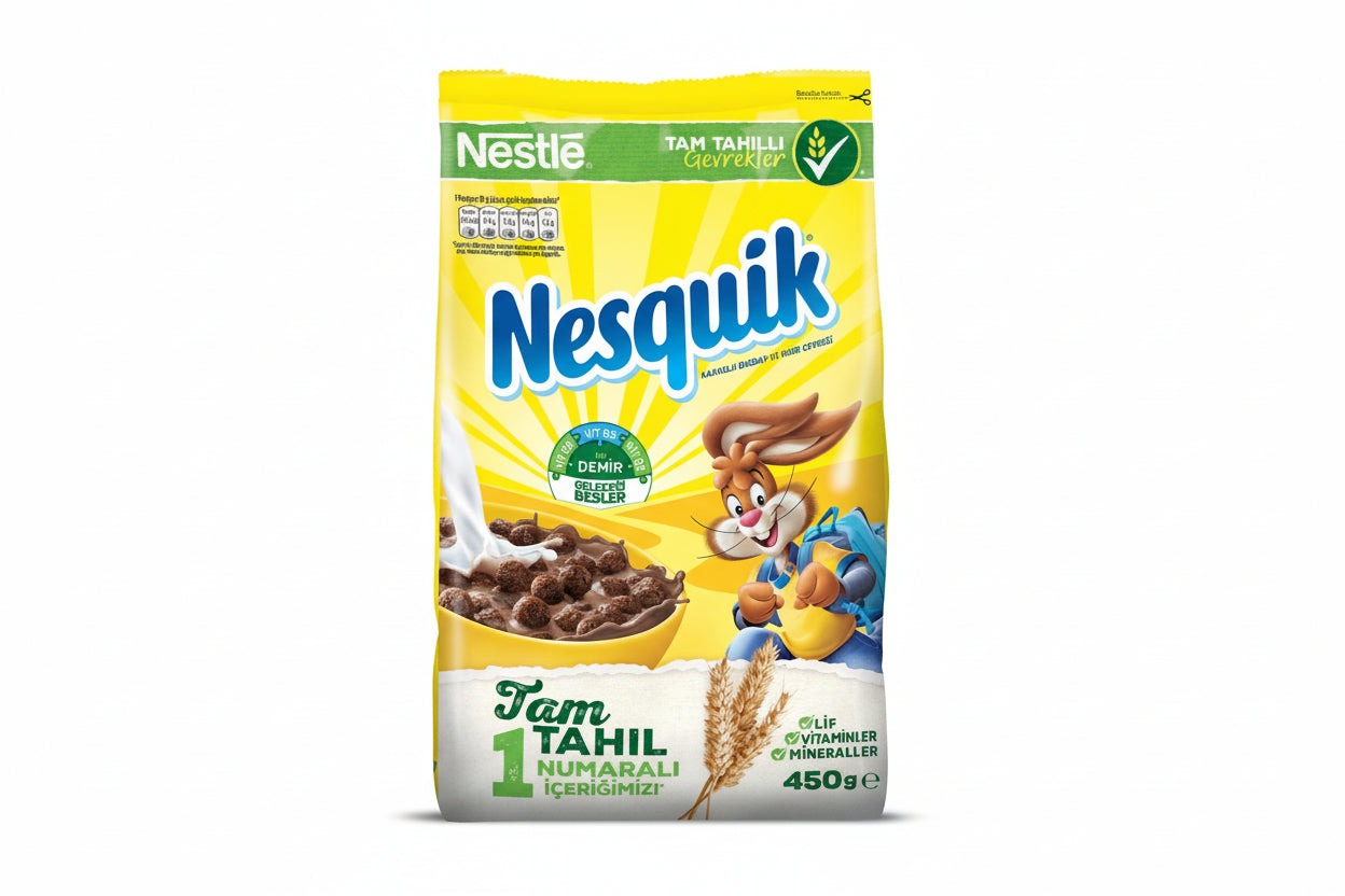 NESQUİK Mısır Gevreği Çikolatalı 450 Gr - Batman Sanal Market