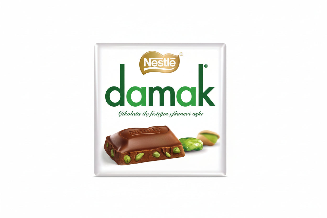 NESTLE DAMAK Antep Fıstıklı Sütlü Çikolata - Batman Sanal Market