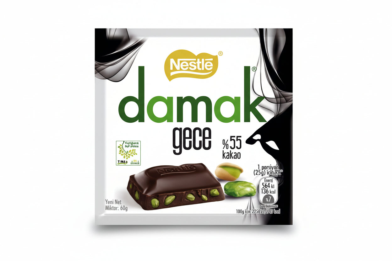 NESTLE DAMAK GECE %55 KAKAOLU 60 GR - Batman Sanal Market