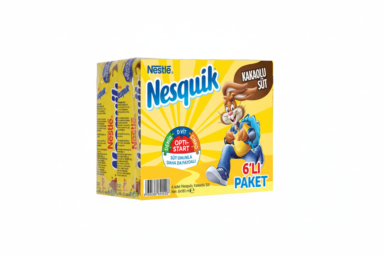 Nestle Nesguik Kakaolu Süt 6'lı