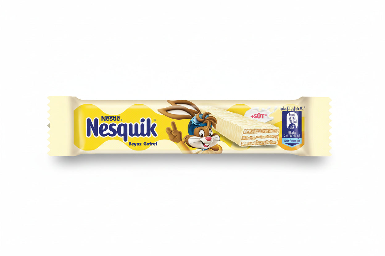 Nestle Nesquik Beyaz Gofret