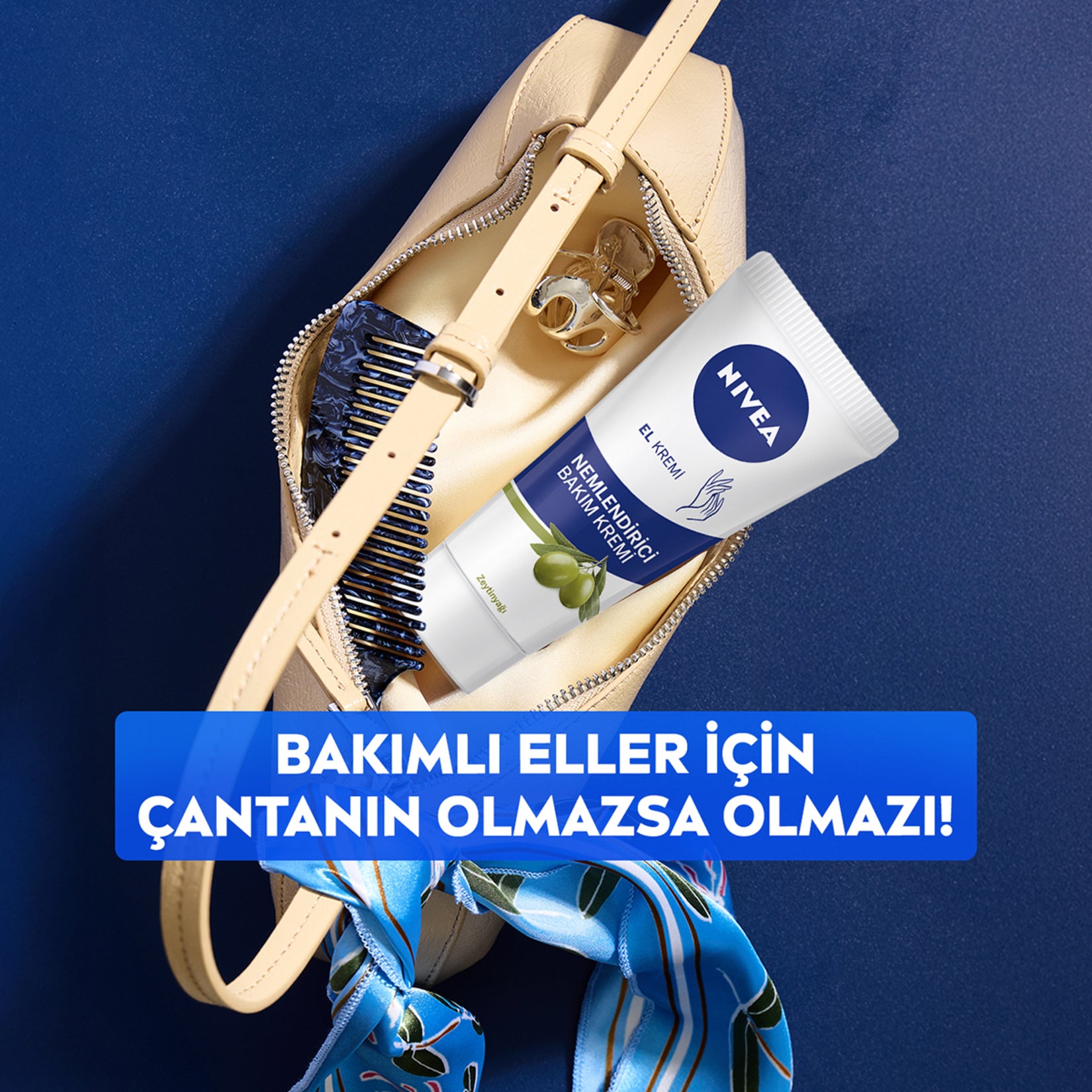 NIVEA El Bakım Kremi Zeytinyağlı 75 ml - Batman Sanal Market