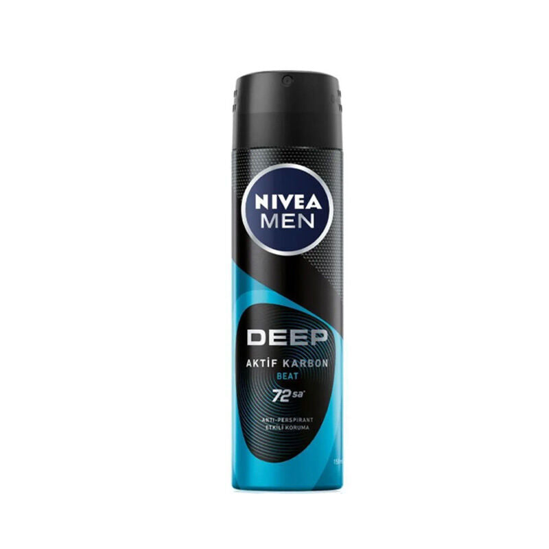 Nivea Men Deo Deep Aktif Karbon 150 Ml - Batman Sanal Market