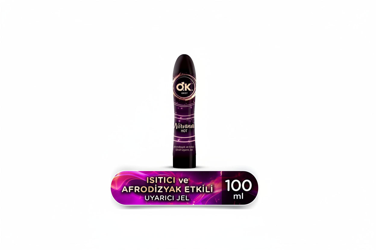 O.k Kayganlaştırıcı Jel Nirvana Hot 100 Ml