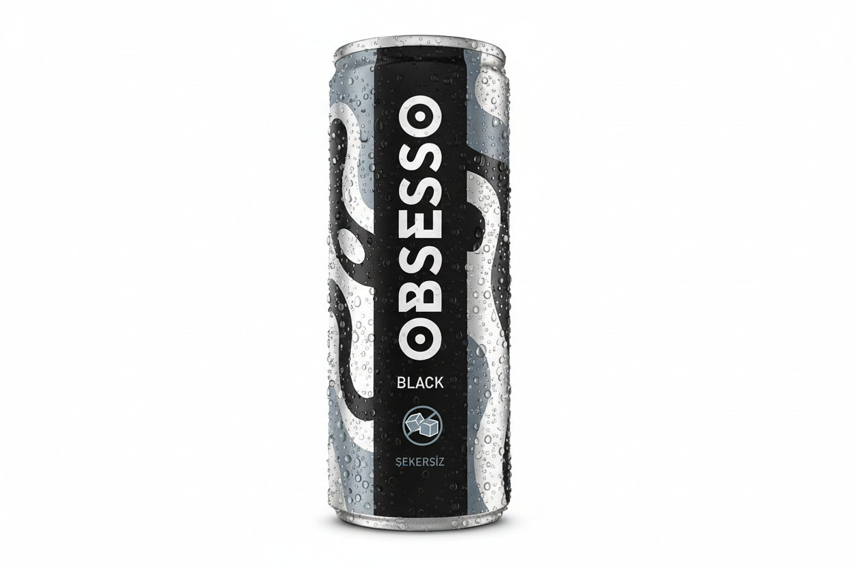 Obsesso Black Şekersiz 250 Ml