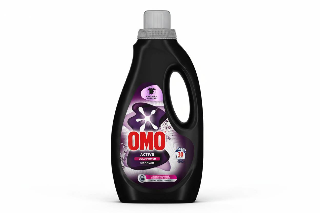 Omo Active Cold Power Siyahlar 1500 ml Çamaşır Deterjanı