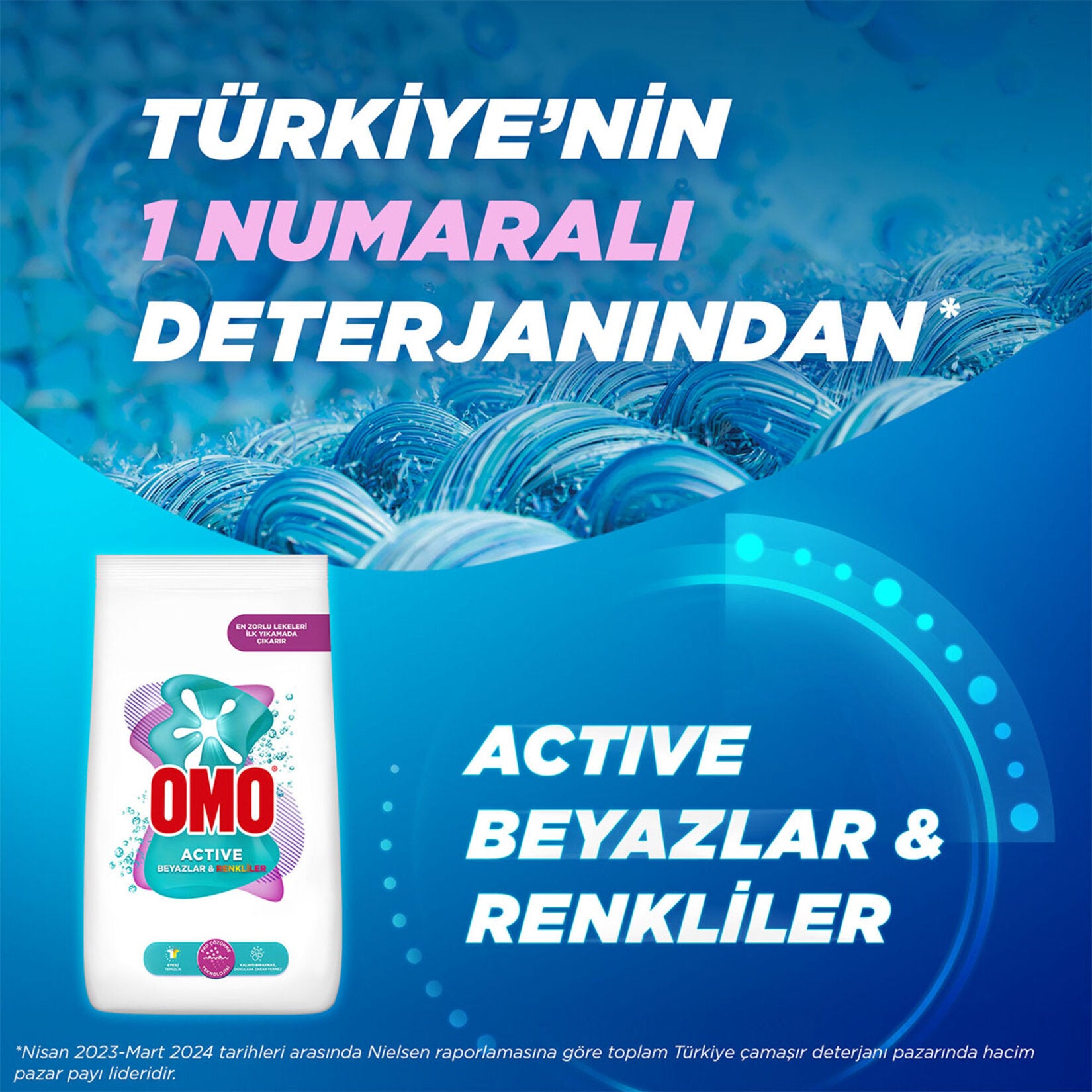 OMO Matik 9 Kg Active Beyazlar & Renkliler - Batman Sanal Market