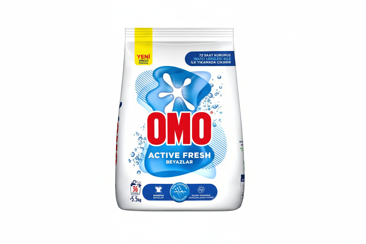 OMO Matik Active Fresh Beyazlar 5,5 Kg - Batman Sanal Market