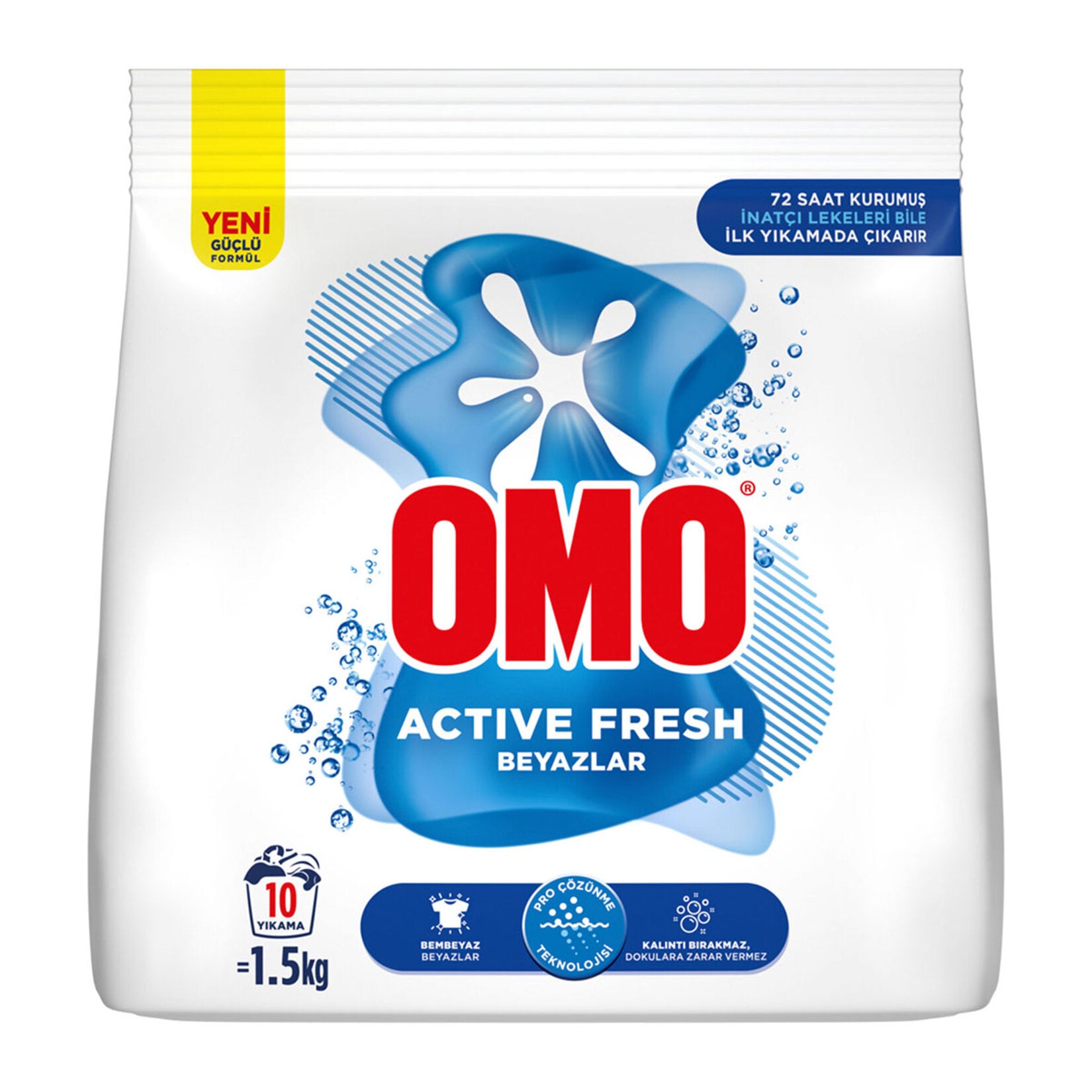 OMO Matik Active Fresh Toz Deterjan 1.5 Kg - Batman Sanal Market