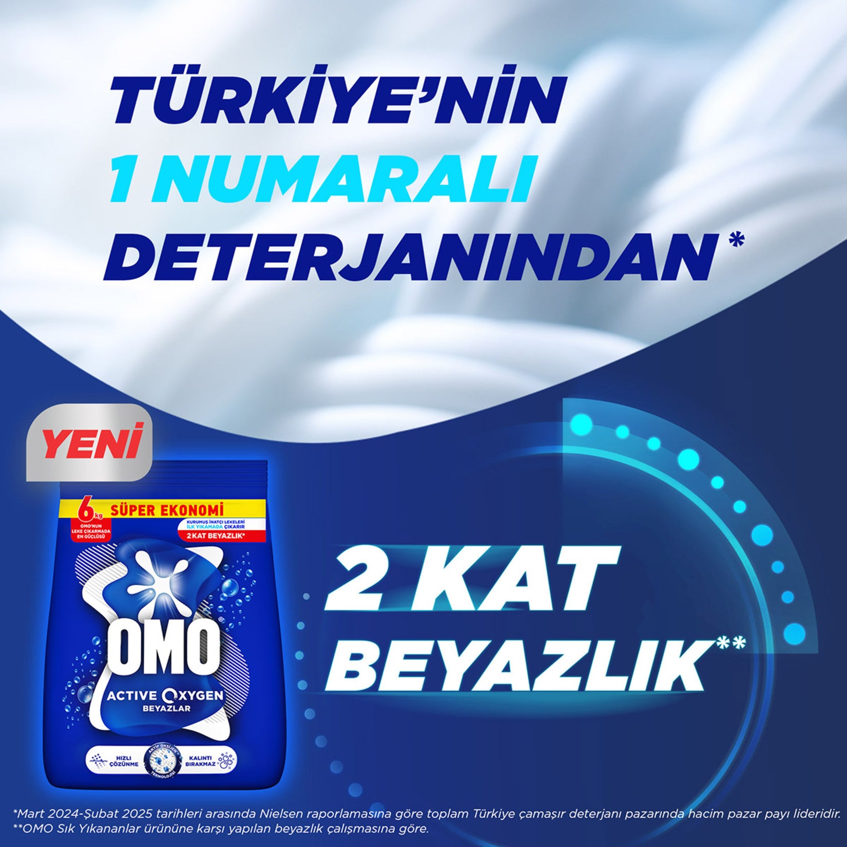 OMO Matik Active Oxygen 6 Kg - Batman Sanal Market