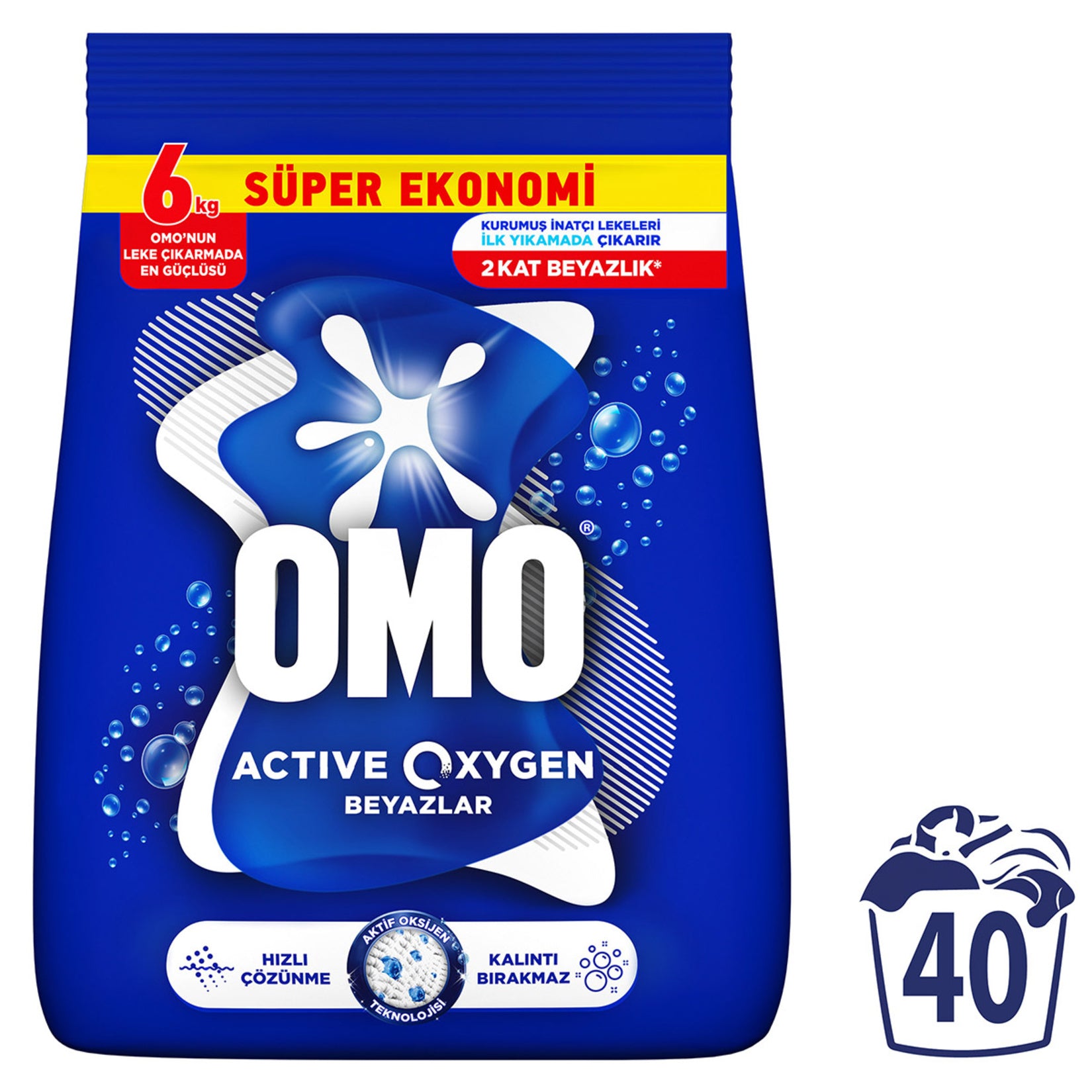 OMO Matik Active Oxygen 6 Kg - Batman Sanal Market