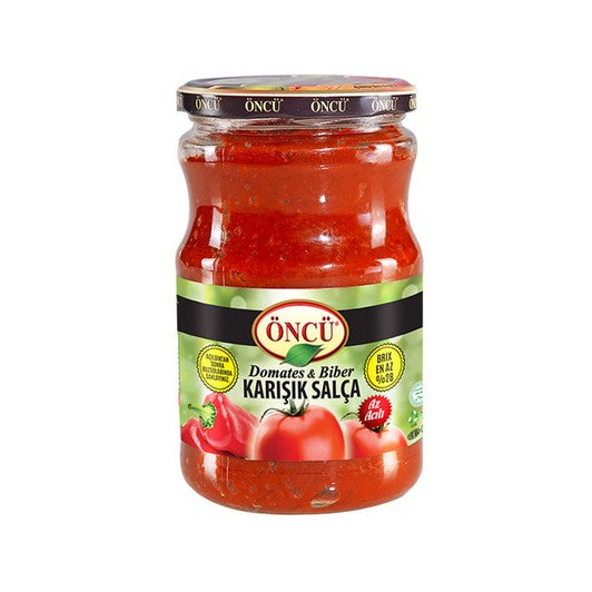 ÖNCÜ DOMATES & BİBER SALÇASI 700 GR - Batman Sanal Market