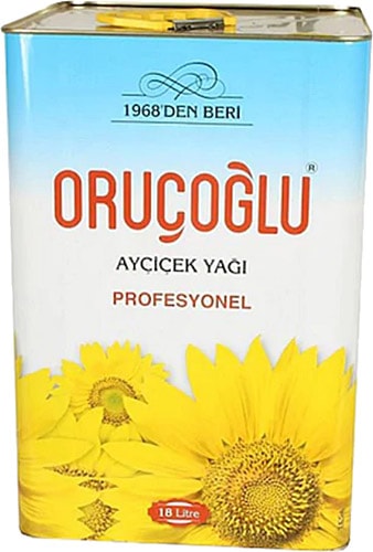 ORUÇOĞLU AYÇİÇEK YAĞI 18 L - Batman Sanal Market
