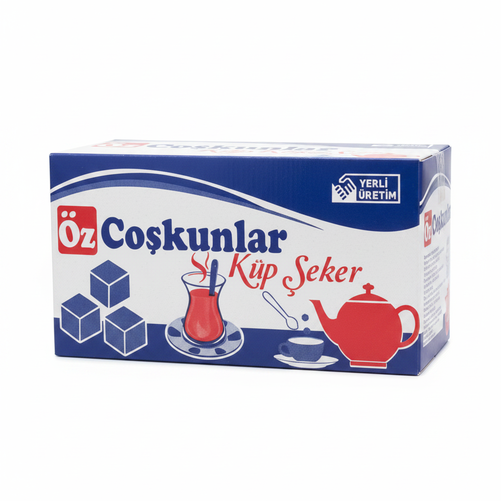 Öz Coşkunlar Küp Şeker, çay, kahve ve sıcak içeceklerde pratik kullanım sunan küp şeker seçeneğidir. Batman Sanal Market’te.