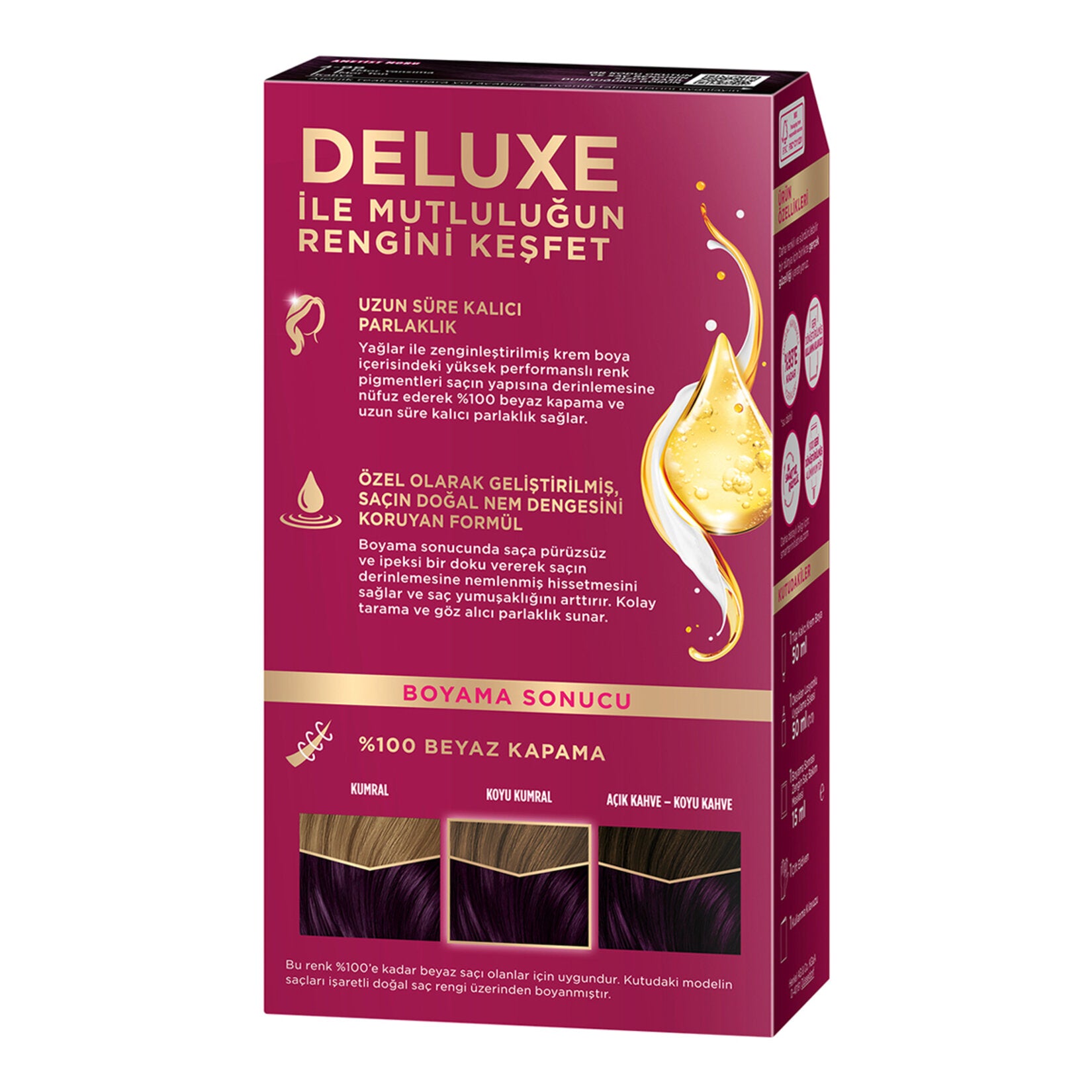 PALETTE DELUXE 4-99 AMETİST MORU - Batman Sanal Market