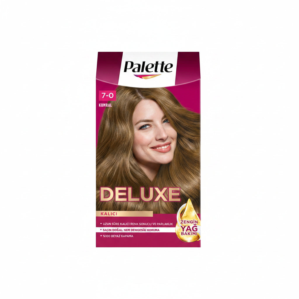 Palette Deluxe 7-0 Kumral Saç Boyası - Batman Sanal Market